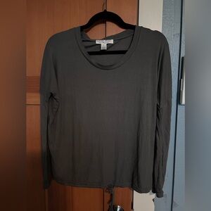 Barefoot dreams ribbed jersey lounge shirt and pants